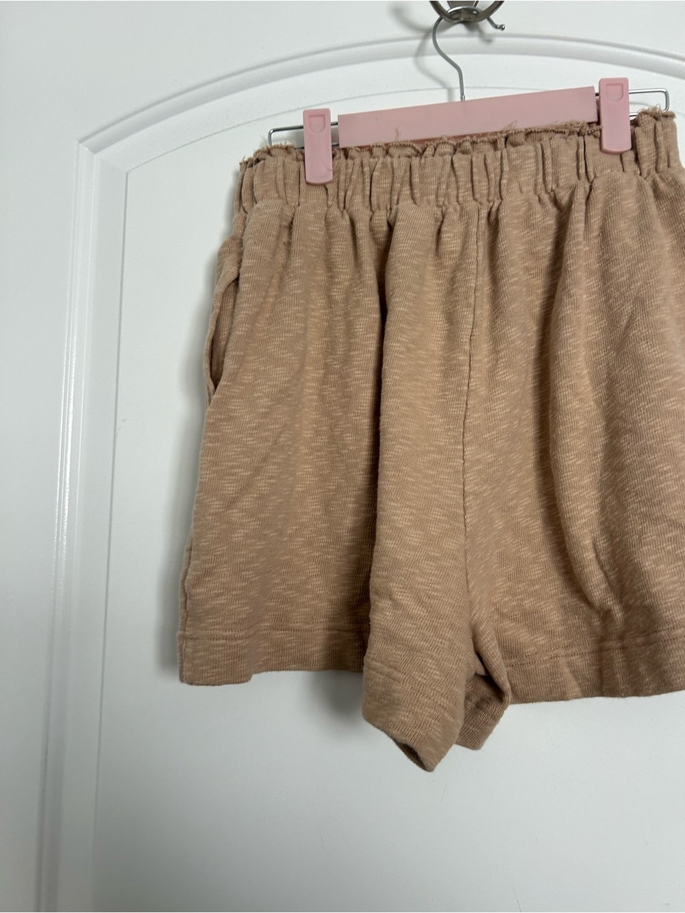 Free People Beach Malibu Surf Knit Shorts Size S Boho Coastal Lounge Vacation - Picture 11 of 12